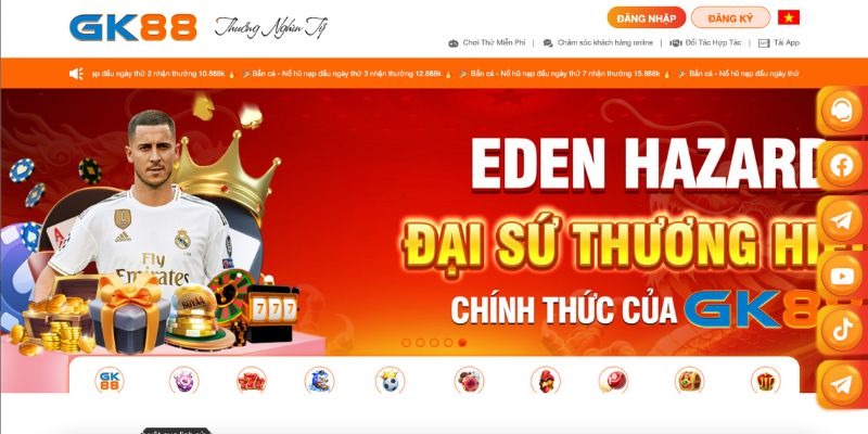 Các bộ môn cá cược thú vị tại nhà cái GK88