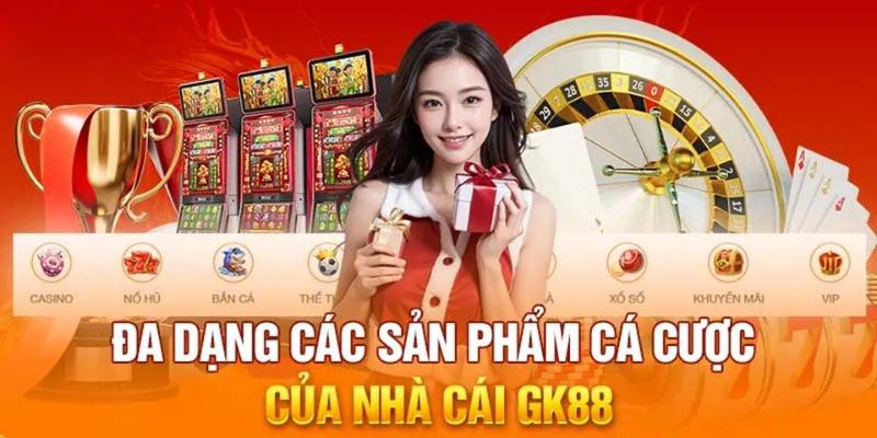 Tổ chức cược chuyên nghiệp cho hội viên Gk88